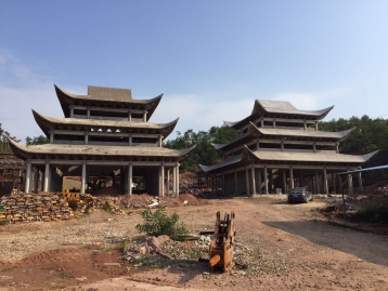 黄山古建筑平移